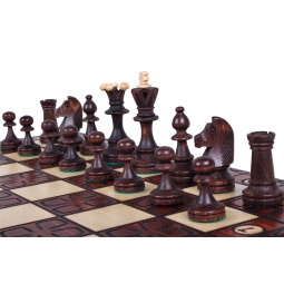 SZACHY JUNIOR (42x42cm) - unikatowe zdobienia