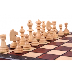 Turystyczne SZACHY+WARCABY+ BACKGAMMON (27x27cm)