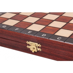 Turystyczne SZACHY+WARCABY+ BACKGAMMON (27x27cm)