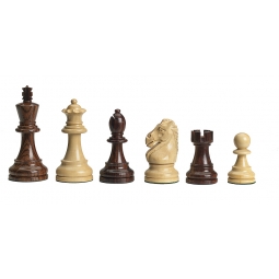 Figury szachowe DGT Royal do desek elektronicznych - nieobciążane Rzeźbione Drewniane