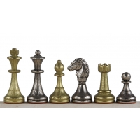 Metalowe figury szachowe Staunton - król 48 mm