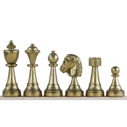 Metalowe figury Staunton - król 75 mm