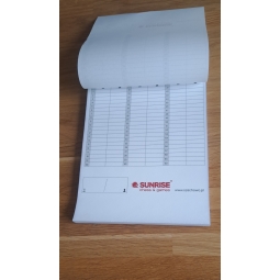 Bloki samokopiujące do zapisu partii - Scorebook (50 partii)
