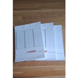 Bloki samokopiujące do zapisu partii - Scorebook (50 partii)