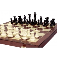 Duże Szachy Treningowe 48 cm (pole 50 mm, król 96 mm)