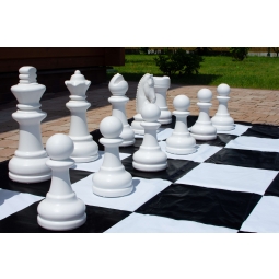 Szachownica XXL do szachów / warcabów plenerowych (pole 35 x 35 cm)