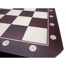 Stolik szachowy w kolorze ciemny mahoń (wysokość 75 cm) - BEZ FIGUR
