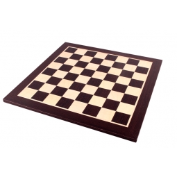 Deska szachowa nr 4+ (bez opisu) wenge/jawor (intarsja)
