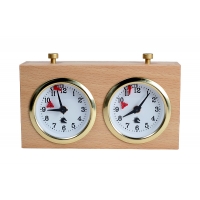 Zegar drewniany BHB bez podstawki - mały jasny