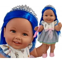 MANOLO HISZPAŃSKA LALKA DIANA 47cm 5325 Niebieskie włosy