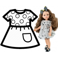PAOLA REINA Ubranko dla lalek 32 cm 54498