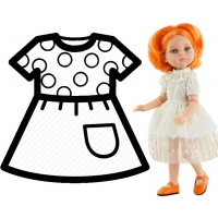 PAOLA REINA Ubranko dla lalek 32 cm 54858