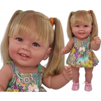 MANOLO HISZPAŃSKA LALKA DIANA 47 cm 5872 blond kucyki kolorowa
