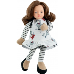 CUDOWNA HISZPAŃSKA LALKA PAOLA REINA 34 CM 00001