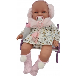 HISZPAŃSKA LALKA MANOLO MIĘKKA 47 cm 518