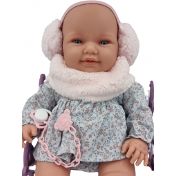 HISZPAŃSKA LALKA MANOLO MIĘKKA 47 cm 523