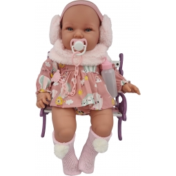 HISZPAŃSKA LALKA MANOLO MIĘKKA 47 cm 524