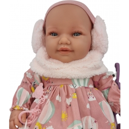 HISZPAŃSKA LALKA MANOLO MIĘKKA 47 cm 524