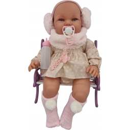 HISZPAŃSKA LALKA MANOLO MIĘKKA 47 cm 526