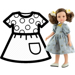 PAOLA REINA Ubranko dla lalek 32 cm 54499