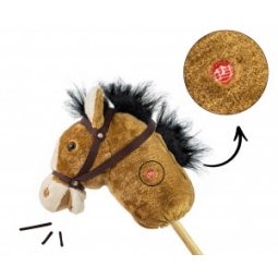 Milly Mally Hobby Koń na Kiju Light Brown