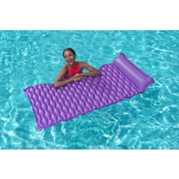Bestway 44020 Dmuchany materac plażowy zwijany Fioletowy 2.13m x 86cm