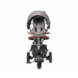 Qplay Rowerek Trójkołowy Rito Deluxe Rubber Grey