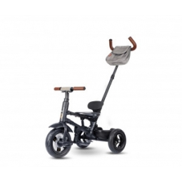 Qplay Rowerek Trójkołowy Rito Deluxe Rubber Grey