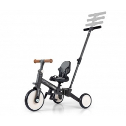 Milly Mally Rowerek 5w1 Optimus Max Dark Grey
