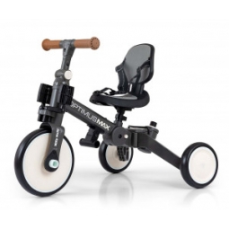 Milly Mally Rowerek 5w1 Optimus Max Dark Grey