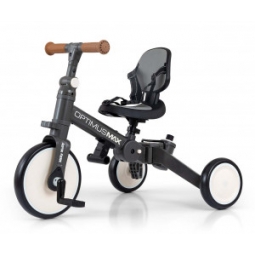 Milly Mally Rowerek 5w1 Optimus Max Dark Grey