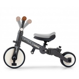 Milly Mally Rowerek 5w1 Optimus Max Dark Grey
