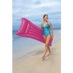 Bestway 44007 MATERAC PLAŻOWY MATOWY 183cm x 69cm NIEBIESKI