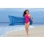 Bestway 44007 MATERAC PLAŻOWY MATOWY 183cm x 69cm NIEBIESKI