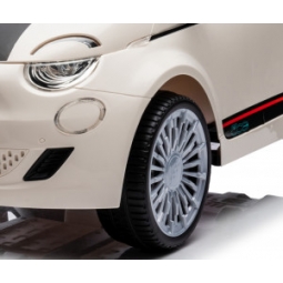 Milly Mally Pojazd na akumulator Fiat 500e White