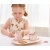 Viga 44267 PolarB Drewniany zestaw do kawy i herbaty - pink