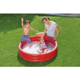 Bestway 51025 Basenik dmuchany Czerwony 1.22 x 25cm