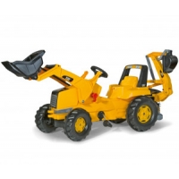 Rolly Toys 813001 Traktor Rolly Junior Cat z łyżką i koparką