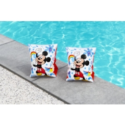 Bestway 91002 Disney Rękawki do nauki pływania Mickey i Przyjaciele 23cm x 15cm