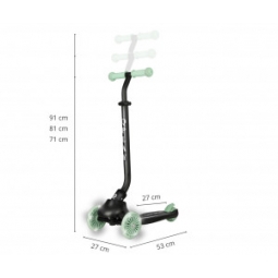 Qplay Hulajnoga Sema Evo 3w1 Green