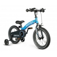 Qplay Rowerek Dziecięcy - Rowerek Biegowy Miniby 14 cali Blue
