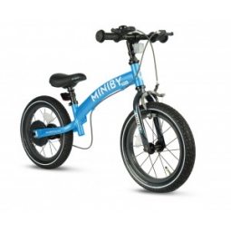 Qplay Rowerek Dziecięcy - Rowerek Biegowy Miniby 14 cali Blue