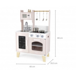 Viga 44082 PolarB Kuchnia z tablicą - różowa