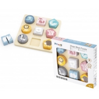 Viga 44012 PolarB Układanka 2w1 Puzzle - kształty