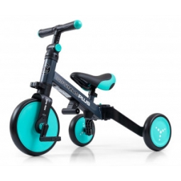 Milly Mally Rowerek 4w1 Optimus Plus Mint