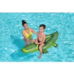 Bestway 41477 Dmuchany Krokodyl do pływania z uchwytem 1.52m x 71cm