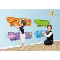 Viga 50472 Sensoryczna tablica manipulacyjna - słoń