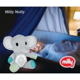 Milly Mally Zabawka pluszowa z Projektorem Milly Elephant