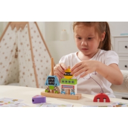 Viga 44652 Klocki do ukladania - Roboty