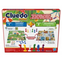 HASBRO GRA CLUEDO JUNIOR 2w1 POLSKA WERSJA